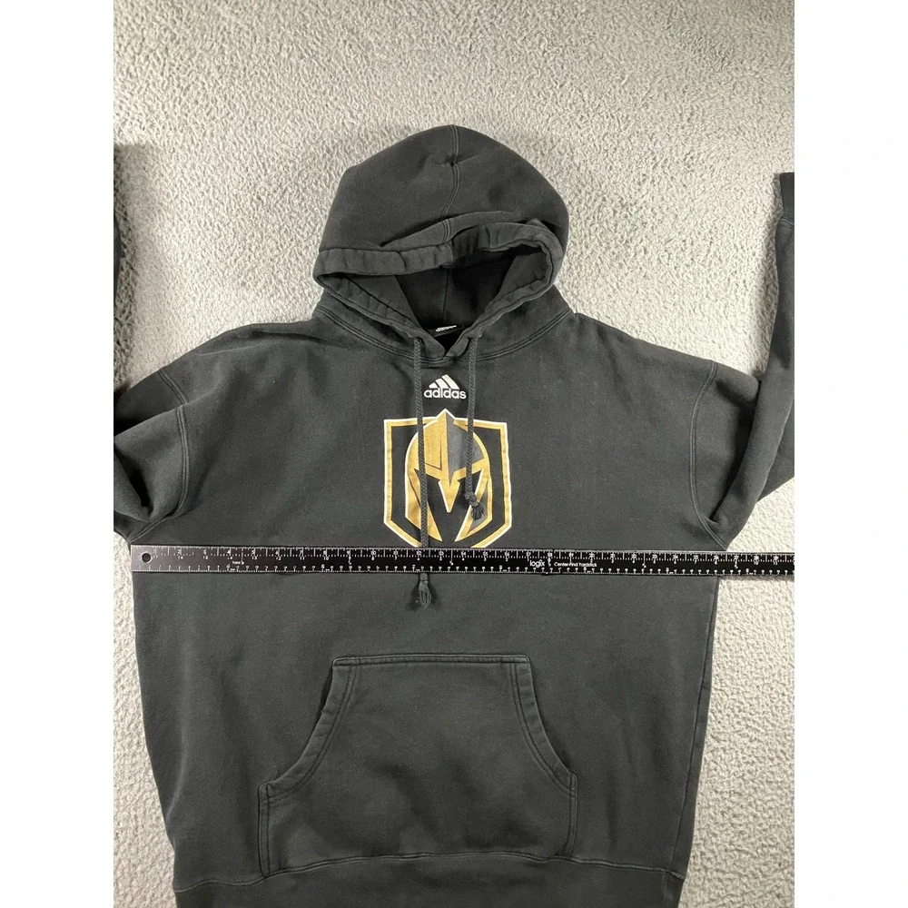 Adidas Hoodie Vegas Golden Knights Men 2XL Black NHL Hockey Graphic Pullover